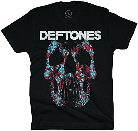 Lianfa Minerva Rose Skull - T-Shirt-Deftones