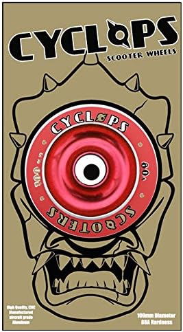 CYCLOPS SCOOTERS Wheel - 100Mm Red/Solid hub
