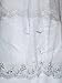 Gogh 2T 2 Tier Silver Lined Beaded Edge Fingertip Length Bridal Wedding Veil 09 (Light Ivory)