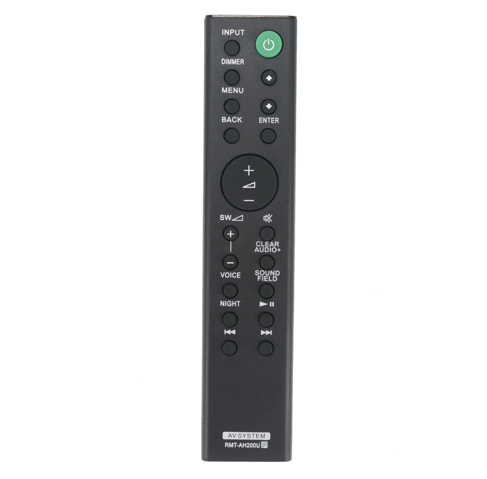 AULCMEET RMT-AH200U Replaced Remote Control Compatible with Audio Sony Sound Bar System SS-RT4 SS-RT3 SACT390 HTRT3 HTRT40 SS-SRT3L HTRT4 SAWCT390 SA-WCT390 HTCT390 SS-SRT3R HT-RT40 HT-RT4 HT-CT390