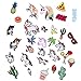Wangyue 30pcs Mixed Iron On Patches for Clothing Embroidery Patch Summer Fabric Badge Stickers