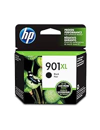 Cartucho de tinta negra original HP 901XL de alto rendimiento (CC654AN)