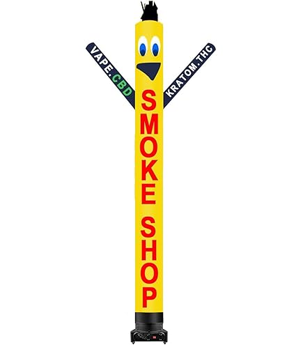 Amazon.com: 20Ft Tall Smoke Shop Air Inflatable Dancer with Arrow