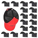 Mirfane 16 PCS Adhesive Hat Hooks for