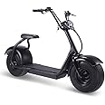 MotoTec Fat Tire 60V 18Ah 2000W Lithium Electric Scooter Black