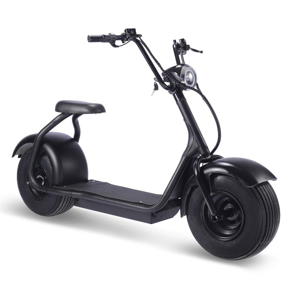 Photo 1 of (truck/ trailer pick up only)
MotoTec Fat Tire 60V 18Ah 2000W Lithium Electric Scooter Black