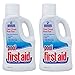 Natural Chemistry 03122-02 Pool First Aid Clears Cloudy Swimming Pool Water, 2-Liters, 2-Pack