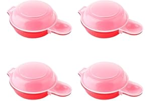 4 pcs Easy Eggwich Cooking Tool,Microwave Egg Maker,Microwave Egg Cooker,Kitchen Cooking Tool,making two egg wich one time pe