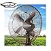 Hylaea Fan Misting Cooling System, Outdoor 1/4'' Fan Mist Kit for a Cool Patio 10FT (3M) Misting Line + 4 Brass Misting Nozzles + a Faucet Adapter for Any Outdoor Fan