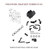 OIL TRAP KIT FOR VOLVO 5-CYLINDER TURBO 2004-2007 S60 S80 V70 XC70 XC90 SEE APPLICATIONS 8692211