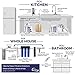 iSpring UVF55 Whole House Water Filter Advanced 55W Ultraviolet(UV) Filtration System