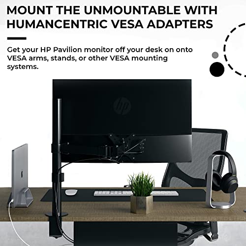 VESA Mount Adapter for HP Pavilion 27xw, 25xw, 24xw, 23xw, 22xw, 22cwa