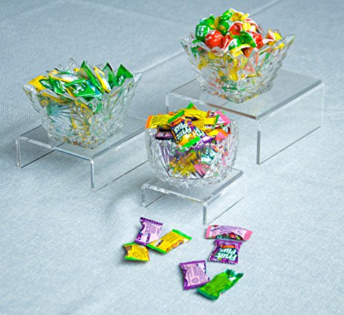 Clear Nested Acrylic Funko Pop Risers Set of 3 by Combination of Life - Thumbnail 3