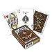 Bicycle Dragon Back Playing Cards, Gold