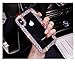 Jesiya iPhone Xs Max Case, 3D Glitter Sparkle Bling, Clear Crystal Protective Cover with Rhinestone Diamonds, Lightweight, Compatible with iPhone Xs Max