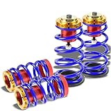 Front/Rear 1"-4" Adjustable Blue Cold Wound Steel