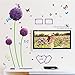 Dagou Dandelion and Butterfly Wall Stickers & Murals Wall Decals Wallpaper Wall Decorate and Removable Wall Décor Decorative Painting Supplies & Wall Treatments Luminous Stickers for Kids Living Room Bedroom Wallpops Decal