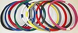 Automotive Copper Wire, GXL, 16 GA, AWG, GAUGE Truck, Motorcycle, RV, General Purpose. Order by 3pm EST Shipped Same Day (10 Colors 25' Each)
