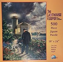The Lighthouse Keeper 500 Piece Puzzle by SunsOut