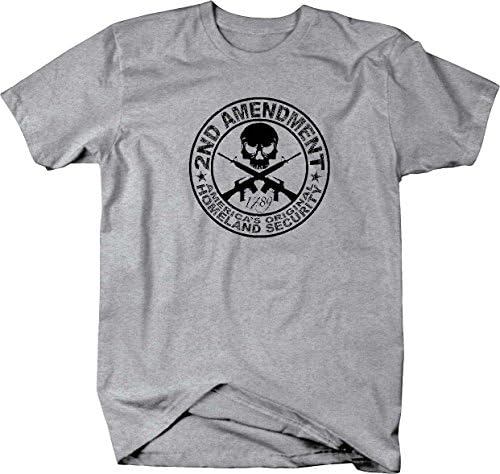2nd Amendment America's Original Homeland Security Mens T Shirt - Medium