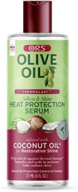 ORS Olive Oil Heat Protection Hair Serum 177ml Coconut Oil Frizz Free Drying view 1