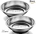 K-Musculo YSECTL JSbro Stainless Steel Heavy Duty 4 Inches Round Magnetic Screws Tools Parts Tray Holder Pack of Two