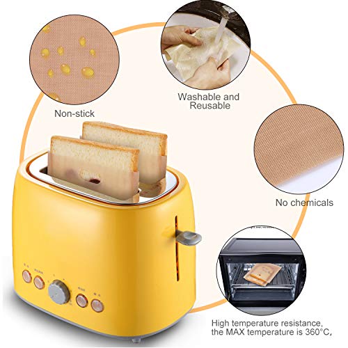 1 Non+Stick+Reusable+Toaster+Bags+Sandwiches