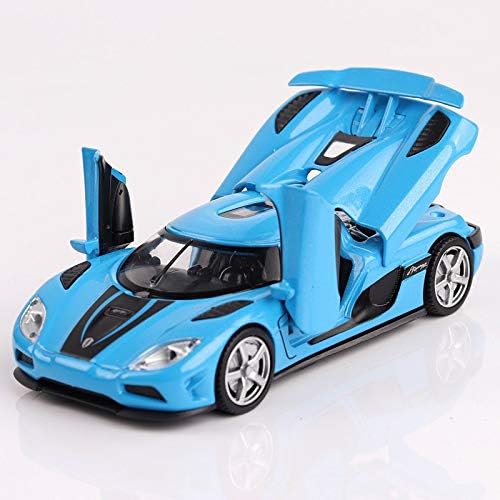 Diecasts & Toy Vehicles - Four Color Koenigsegg Sport Car Model 1:32 Diecast Metal Auto Mini Pull Back Alloy Car Boy Acousto-Optic Simulation Toys Vehicle - by SINAM - 1 PCs