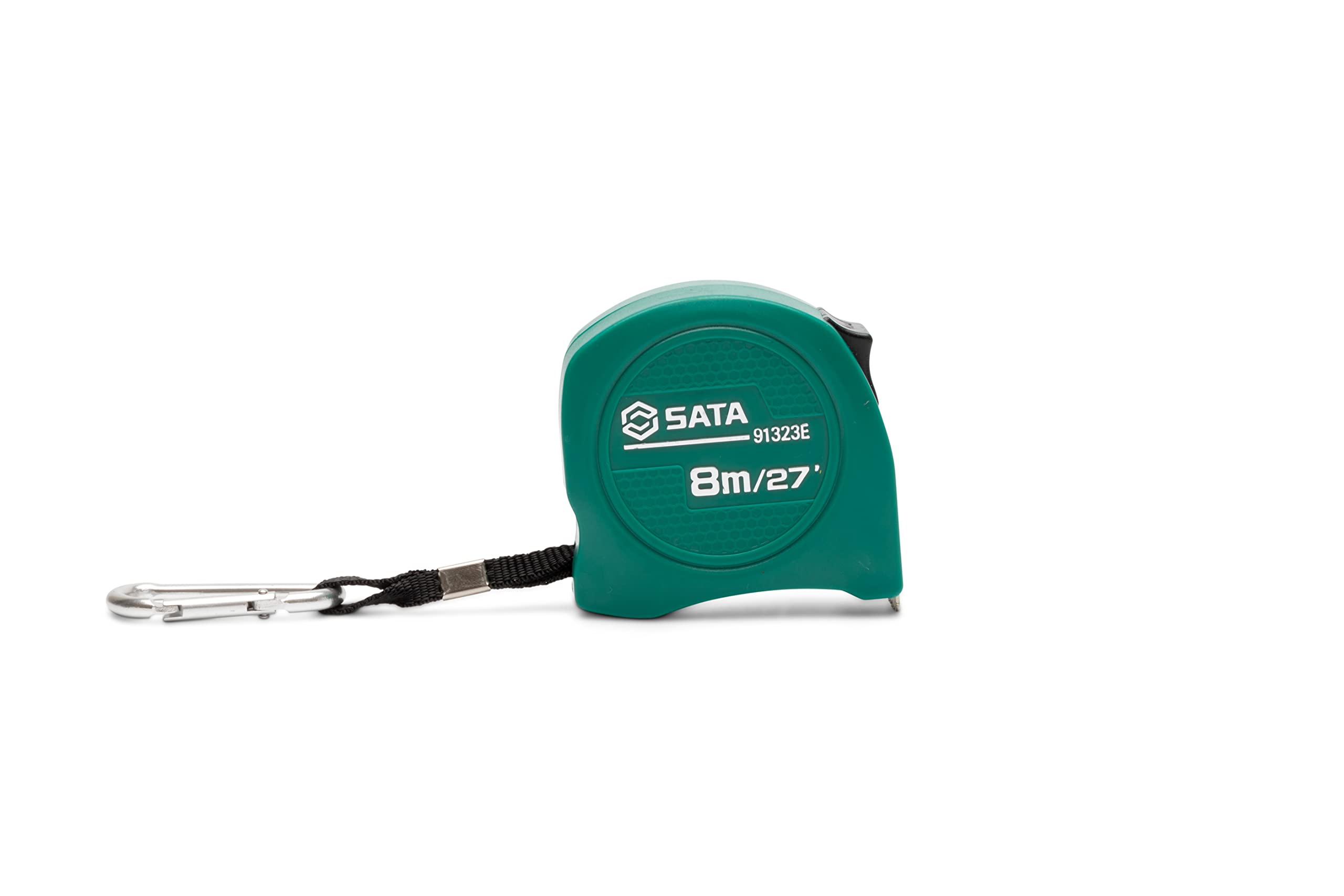 SATA ST91323E Tape Measure Metric SAE Scale 8m/26'X25mm with Nylon-coated Blade Provides Extended Product Life and Glare Reduction