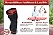 ATHLEDICT Knee Brace Compression Sleeve with Strap for Best Support & Pain Relief for Meniscus Tear, Arthritis, Running, Basketball, MCL, Jogging, Post Surgery Recovery for Men & Women, S