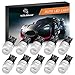 YITAMOTOR 194 168 T10 LED Bulb White, 161 158 W5W 2825 175 192 License Plate LED Light Bulbs for Car Truck Interior Dome Map Door Courtesy Light, 12v, 10-Pack