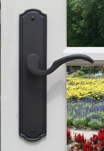 Sliding Door Handle Lockset Hardware Brentwood Sliding Patio Door Lock in Distressed Dark Bronze Finish