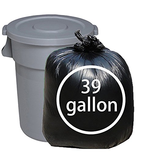 Large Trash Bags 39 Gallon 70 Counts Black eBay