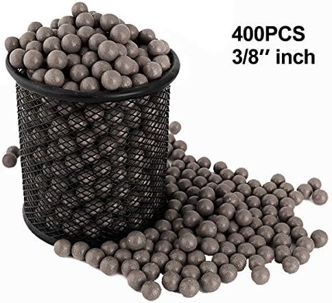 YZXLI Professional Slingshot Ammo 3/8" (10mm) Hard clay ball 400pcs per pack