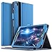 IVSO Case for LG G Pad F2 8.0 Sprint (LK460)/T-Mobile LG G Pad X2 8.0 Plus Tablet, Lightweight Leather Stand Cover Case for LG GPad F2 8.0 Sprint Model LK460 8-Inch Android Tablet 2017 Release (Blue)