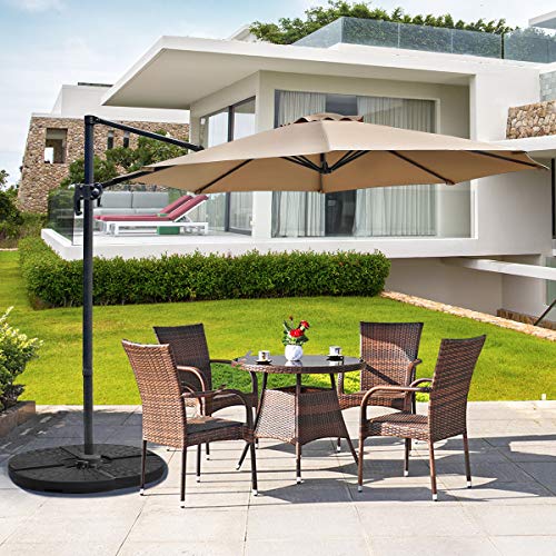 Aecojoy 10ft Cantilever Outdoor Offset U Buy Online In Zambia At Desertcart