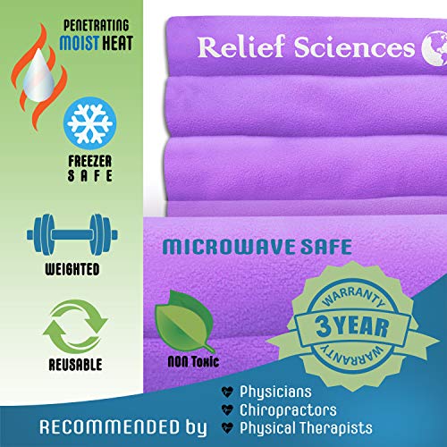 Heating Pad Microwavable Moist Therapy Reusable Extra Large Heavy