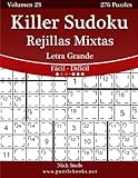 Image de Killer Sudoku Rejillas Mixtas Impresiones con Letra Grande - De Fácil a Difícil - Volumen 23 - 276 Puzzles (Volume 23) (Spanish Edition)