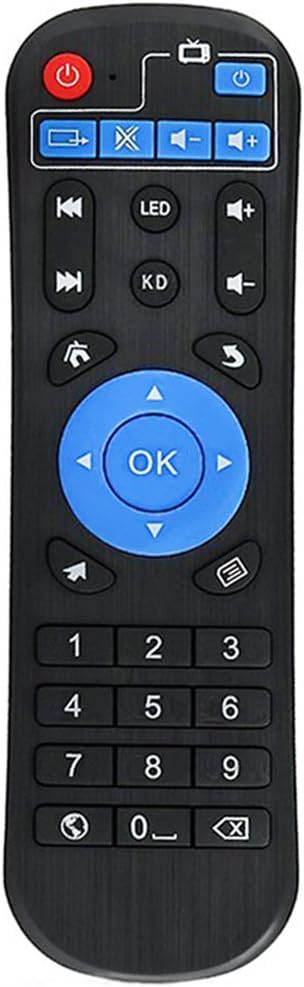 Amiroko Replacement Remote Control for T95Z Plus, T95K Pro, T95V Pro, T95U Pro, T95W Pro, Q Box Amlogic S912 Android TV Box IPTV Media Player