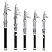 Sougayilang Portable Telescopic Fishing Rod, 24 Ton Carbon Fiber Spinning Ice Rods, Pocket Fishing Pole for Adults, Kids, Outdoor Sport, Travel, Freshwater Fishing