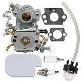 Butom 545070601 Carburetor with Air Fuel Filter for Craftsman 358351710 358351700 358350990 358351900 358351820 358351600 358351810 358351800 358350820 358350830 358351610 Chainsaw C1M-W26