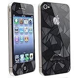 Leegoal(TM) 3D Diamond Front+Back Screen Cover Protector Film Guard Set compatible with Apple iPhone 4 4s