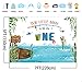 Mocsicka Gone Fishing Birthday Backdrop The Big One Boy Fish 1st Birthday Background Vinyl 7x5ft Fishing First Birthday Party Backdrops Banner Cake Table Decorations