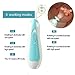 5STARBB Baby Nail Trimmer, FDA Approved 6 in 1 Baby Nail File -Electric Baby Nail Clipper with 6 Interchangeable Grinding Head, Fingernails & Toes Nail Trimmer Polish Manicure Kit for Newborn, Toddler