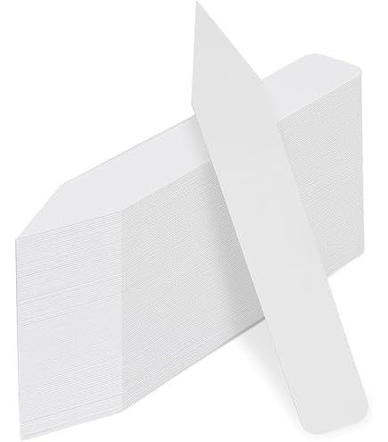 Lot De 1000 Étiquettes Pour Plantes D'Extérieur Et Intérieur - Étiquettes Jardin Plastique Blanc