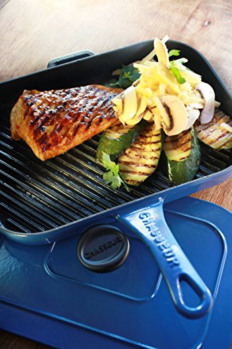 Chasseur 10-inch Blue French Enameled Cast Iron Panini Press - Image 7