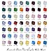 Lot 200 pcs 4mm Bicone (#5328) Swarovski Crystal Beads. Assorted Colors!