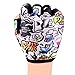 Kids Bike Gloves for Boys Girls Age 4 5 6 7 8 9 10 11 12 Optional, Fabric, Colourful, Lively Mountain Bike Gloves (Color, XS (4-8 Ages))
