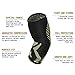 Elbow Brace Compression Support Sleeves For Tendonitis, Tennis Elbow, Golfer's Elbow, Weightlifting, Basketball, Baseball, Men, Women, Reduce Arthritis,Bursitis,Joint and Muscle Pain-Single
