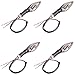 Kinstecks 4PCS Motorcycle Indicators Flowing Turn Signal Lights Motorbike Turning Indicators 12V 14 LEDs Bulbs for Motorcycle Motorbike Scooter Quad Cruiser Off Road